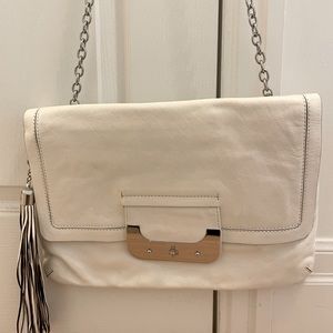 DVF large Harper clutch and crossbody bag